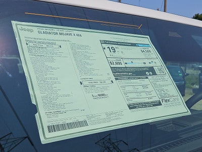 2026 Jeep Gladiator GLADIATOR MOJAVE X 4X4