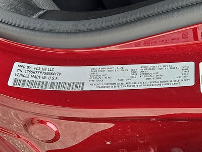 2025 RAM Ram 1500 RAM 1500 BIG HORN CREW CAB 4X4 5'7' BOX