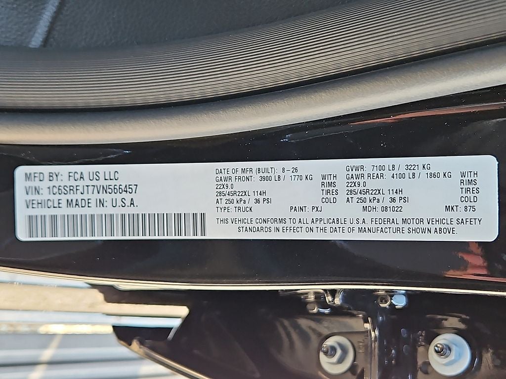 2027 RAM Ram 1500 RAM 1500 LARAMIE CREW CAB 4X4 5'7' BOX
