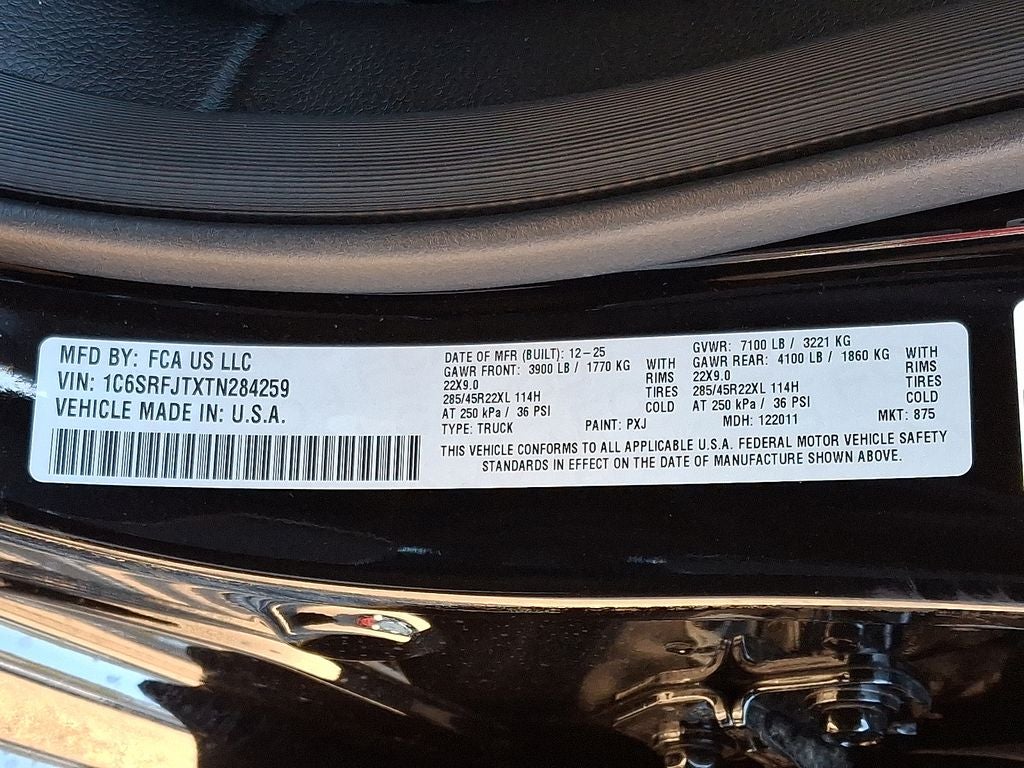 2026 RAM Ram 1500 RAM 1500 LARAMIE CREW CAB 4X4 5'7' BOX