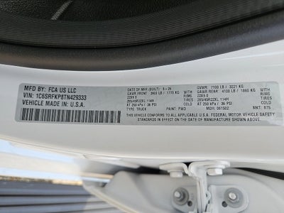 2026 RAM Ram 1500 RAM 1500 TUNGSTEN CREW CAB 4X4