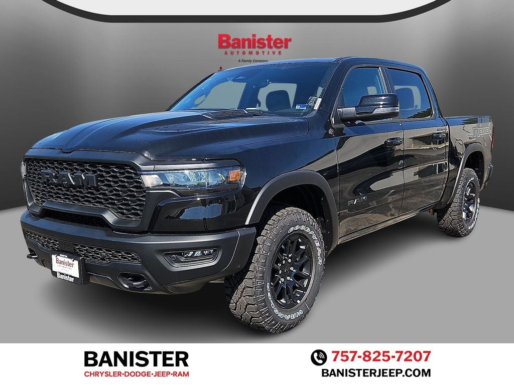2026 RAM Ram 1500 RAM 1500 REBEL CREW CAB 4X4 5'7' BOX