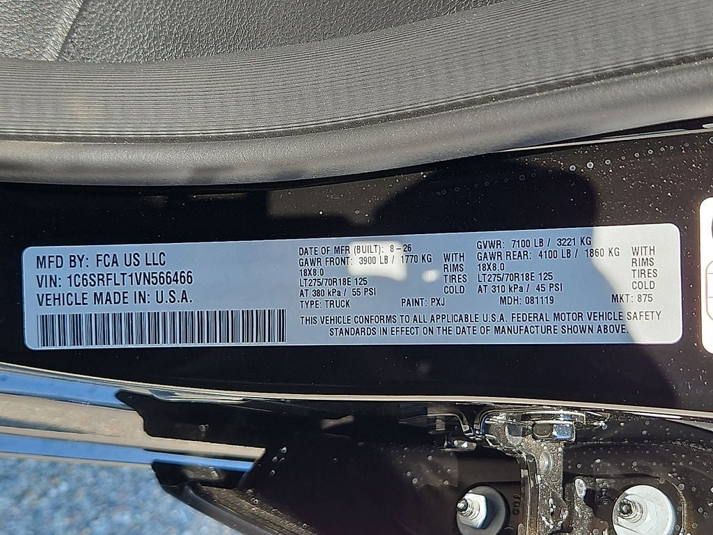 2027 RAM Ram 1500 RAM 1500 REBEL CREW CAB 4X4 5'7' BOX