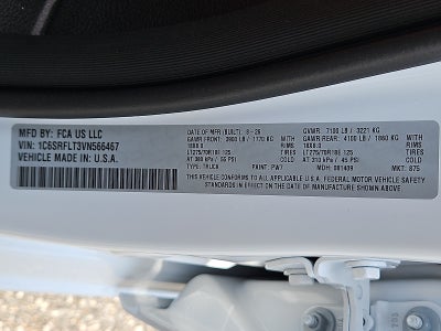 2027 RAM Ram 1500 RAM 1500 REBEL CREW CAB 4X4 5'7' BOX