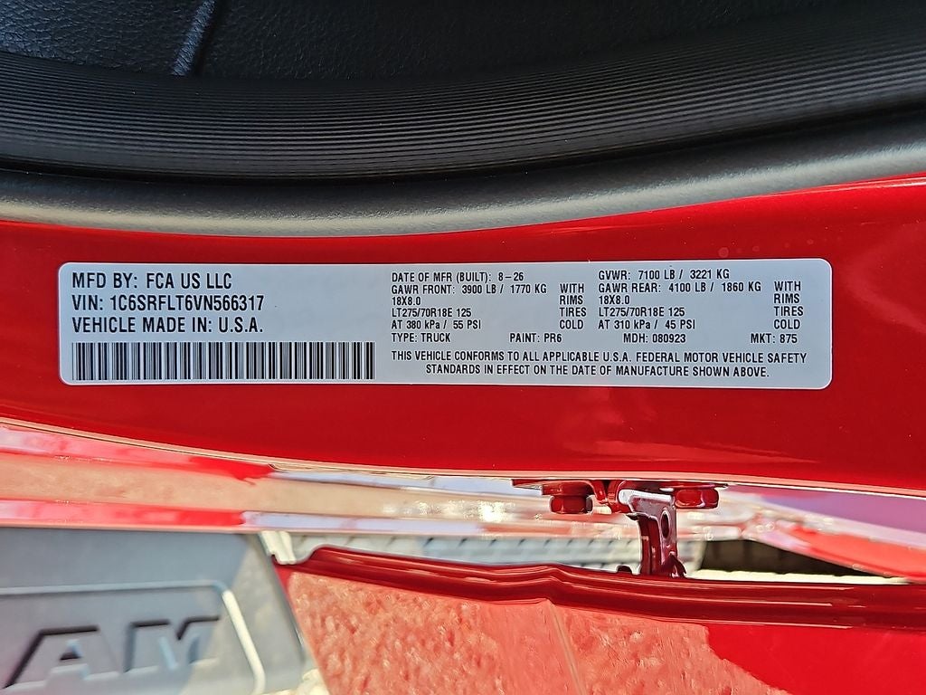 2027 RAM Ram 1500 RAM 1500 REBEL CREW CAB 4X4 5'7' BOX