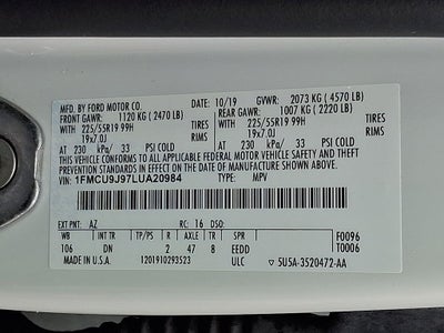 2020 Ford Escape Titanium