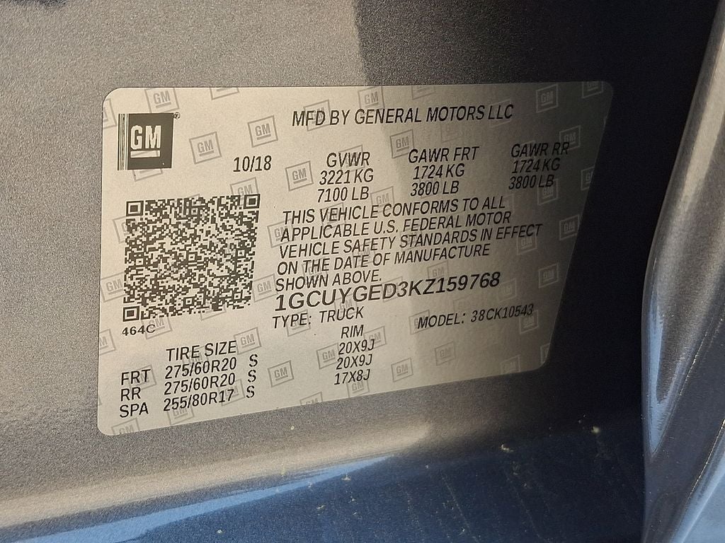 2019 Chevrolet Silverado LTZ