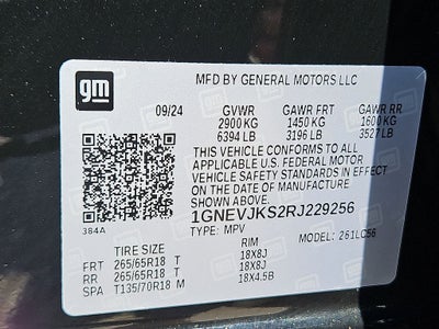 2024 Chevrolet Traverse AWD Z71