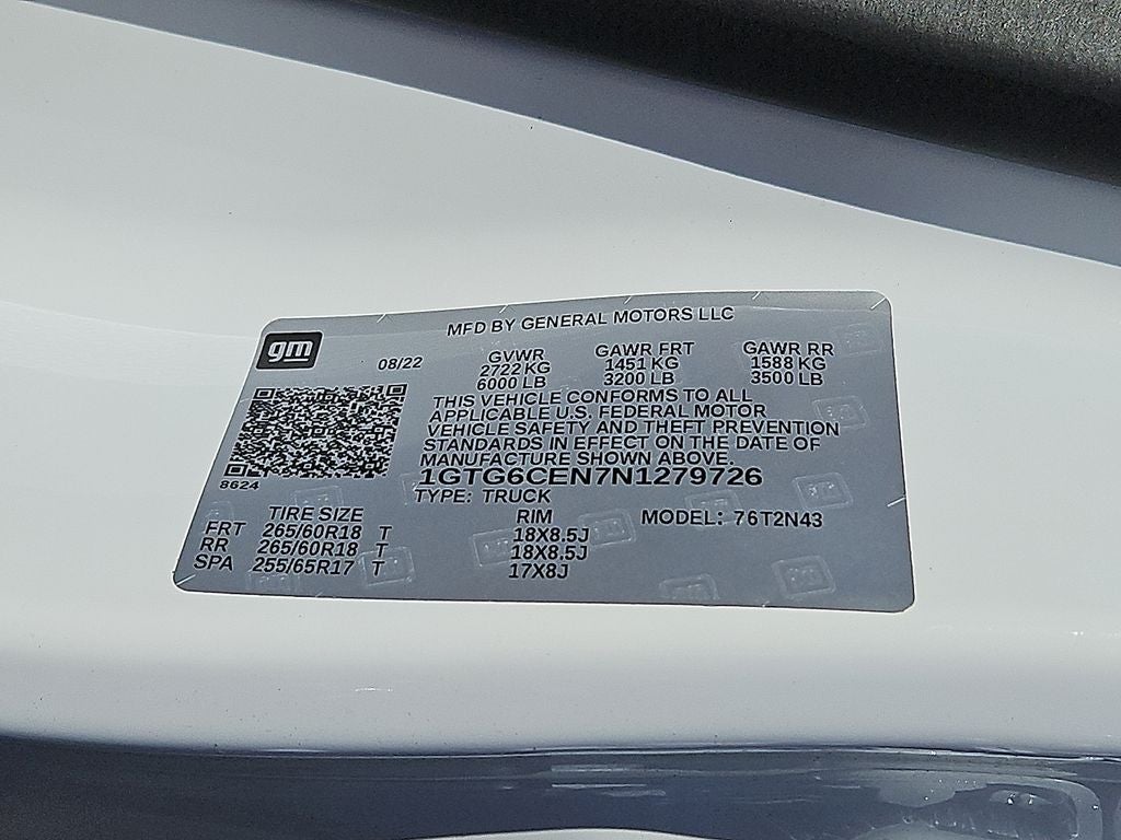 2022 GMC Canyon 4WD Crew Cab Short Box Elevation