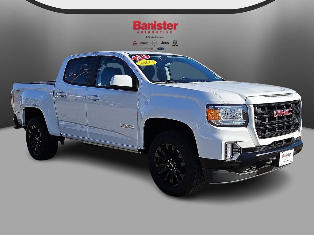 2022 GMC Canyon 4WD Crew Cab Short Box Elevation