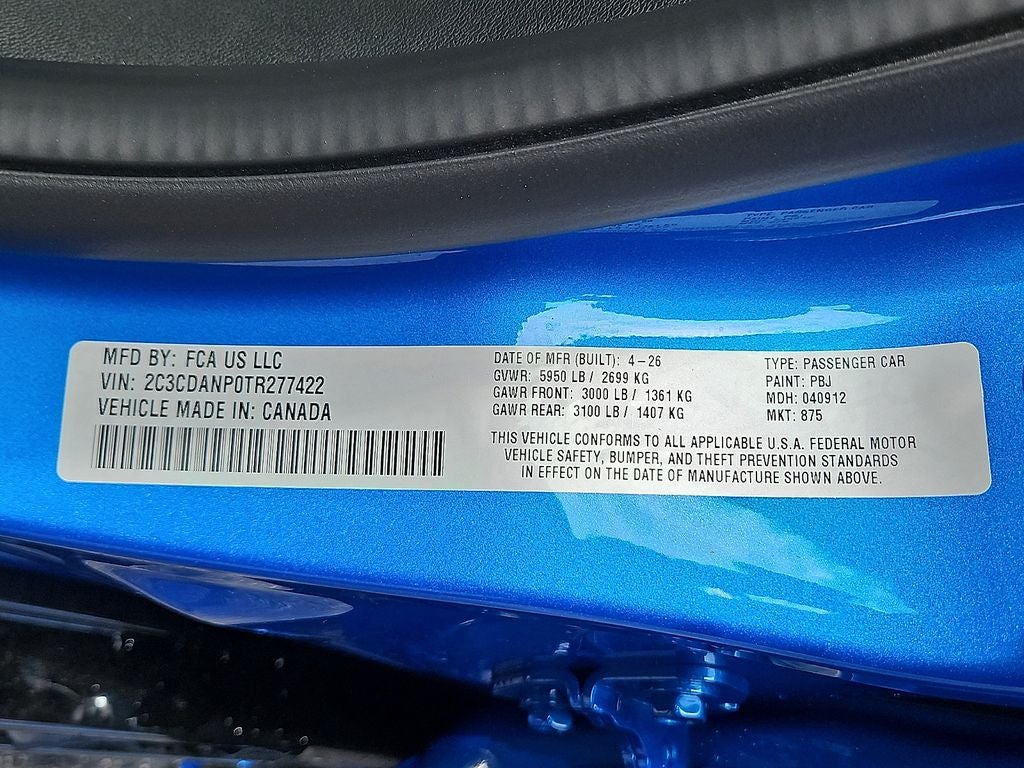 2026 Dodge Charger CHARGER R/T PLUS 4-DOOR AWD