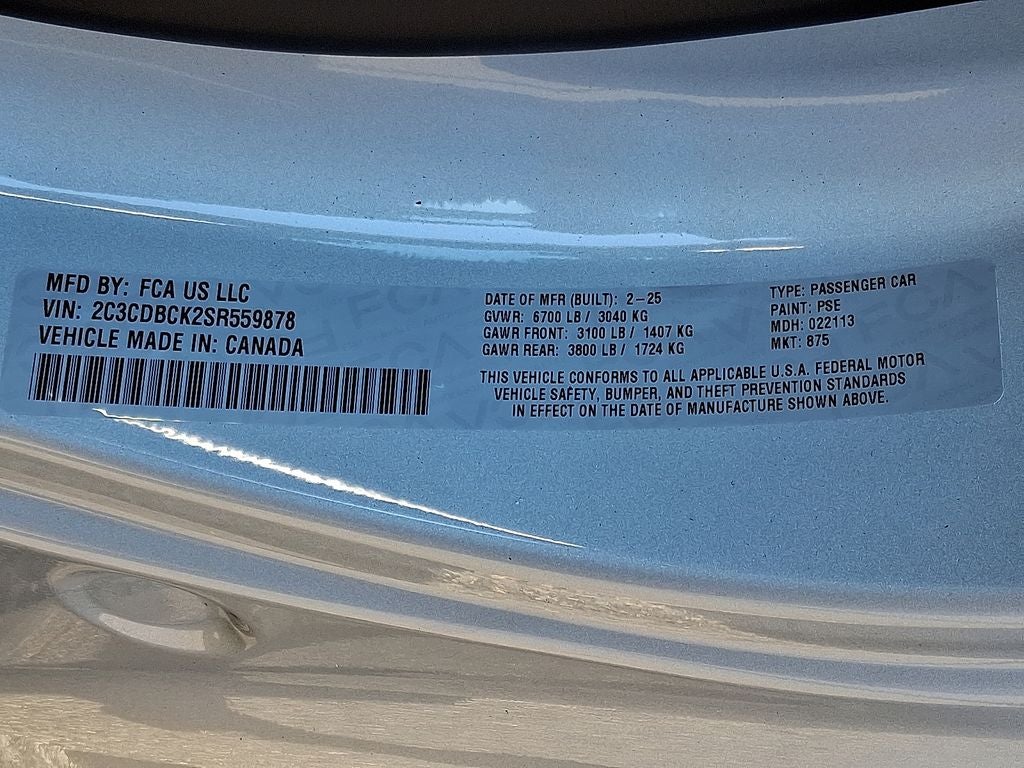 2025 Dodge Charger CHARGER 2-DOOR DAYTONA R/T AWD