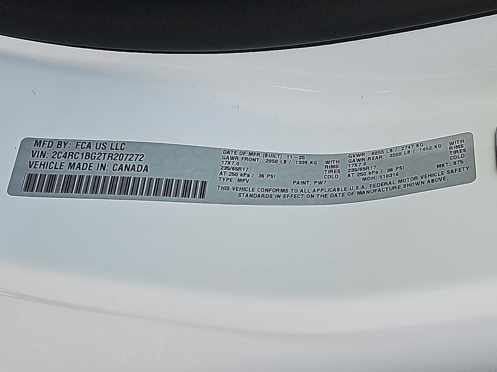 2026 Chrysler Pacifica PACIFICA SELECT