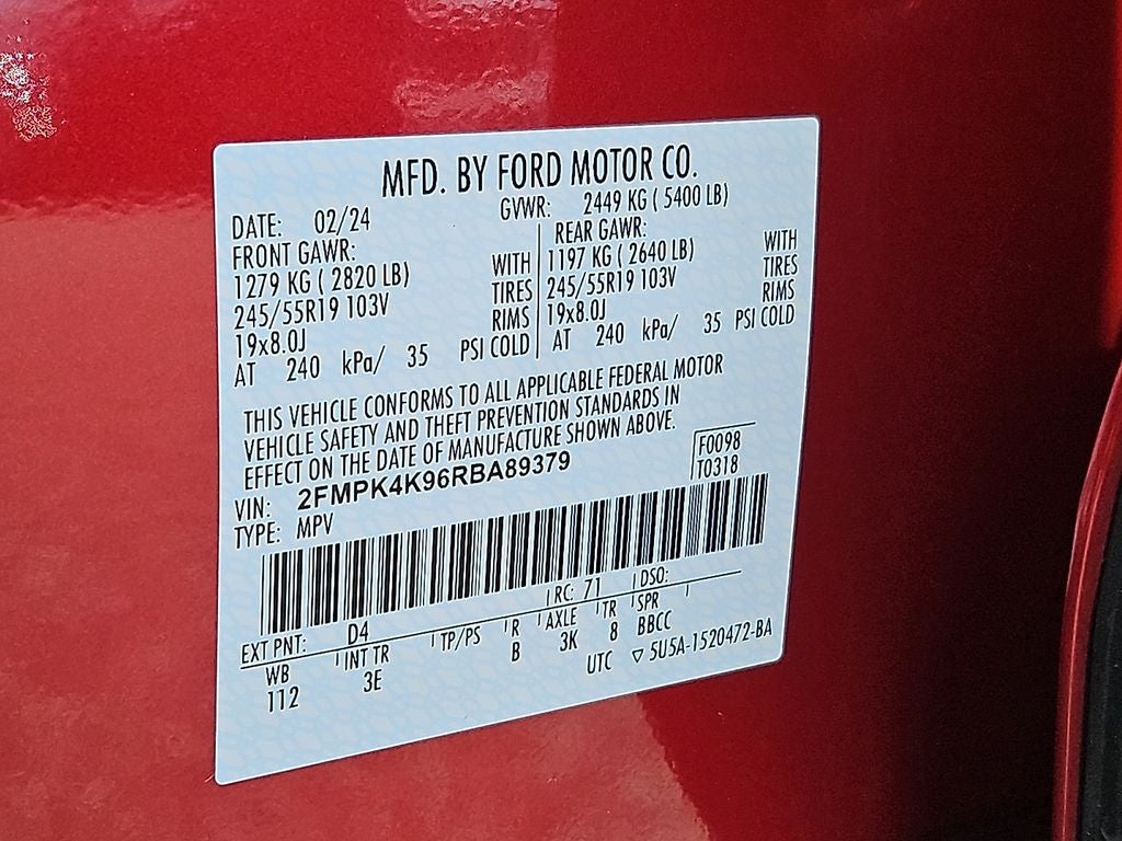 2024 Ford Edge Titanium