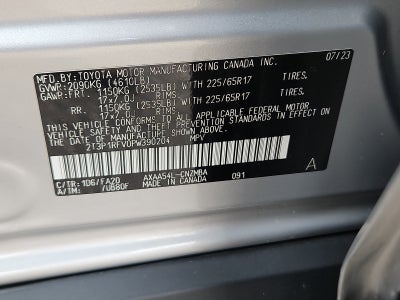 2023 Toyota RAV4 XLE