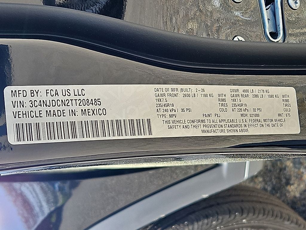 2026 Jeep Compass COMPASS LIMITED ALTITUDE 4X4