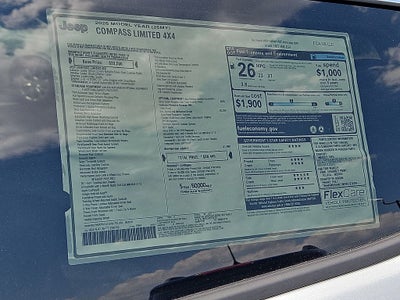 2026 Jeep Compass COMPASS LIMITED 4X4