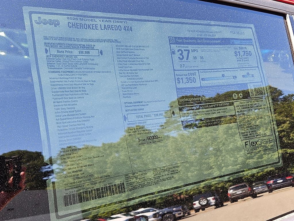2026 Jeep Cherokee CHEROKEE LAREDO 4X4