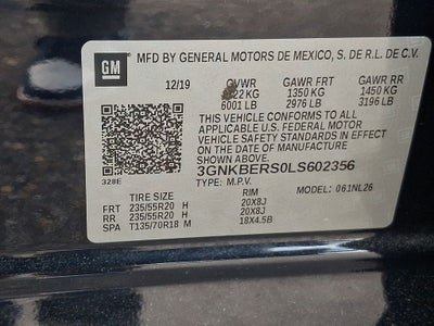 2020 Chevrolet Blazer FWD RS