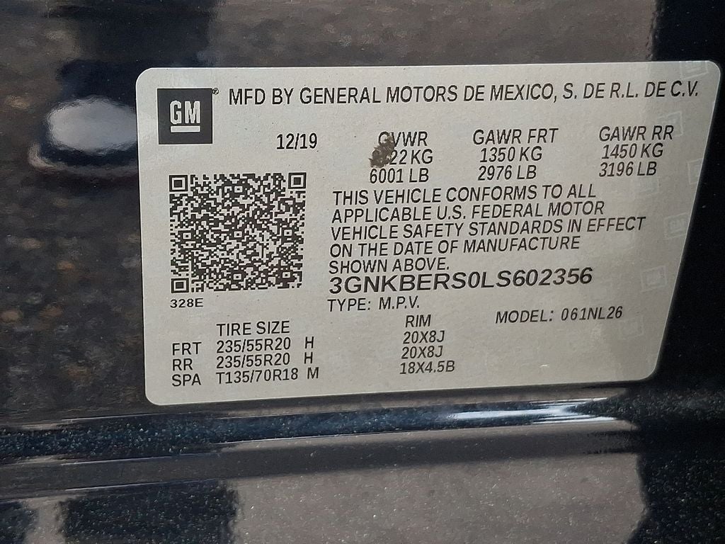 2020 Chevrolet Blazer FWD RS