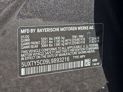 2020 BMW X3 xDrive30i