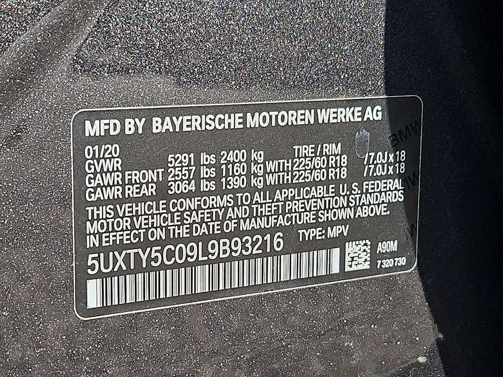 2020 BMW X3 xDrive30i