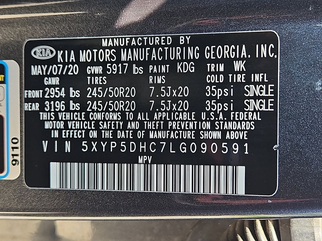 2020 Kia Telluride SX