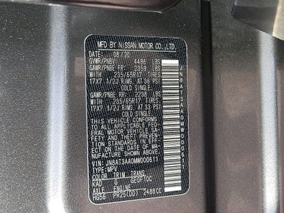 2021 Nissan Rogue S