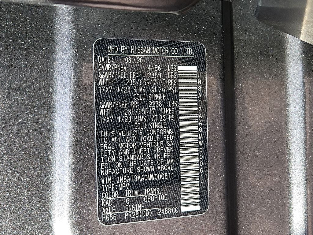 2021 Nissan Rogue S