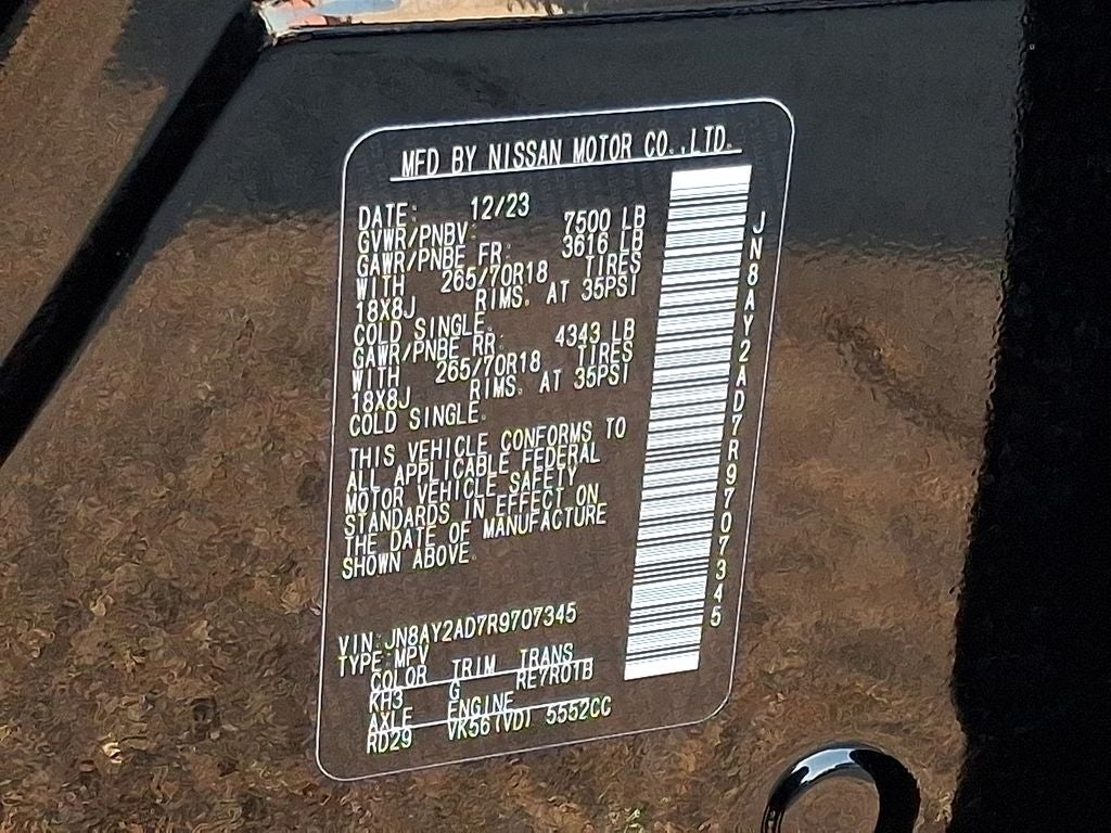 2024 Nissan Armada SV 4WD