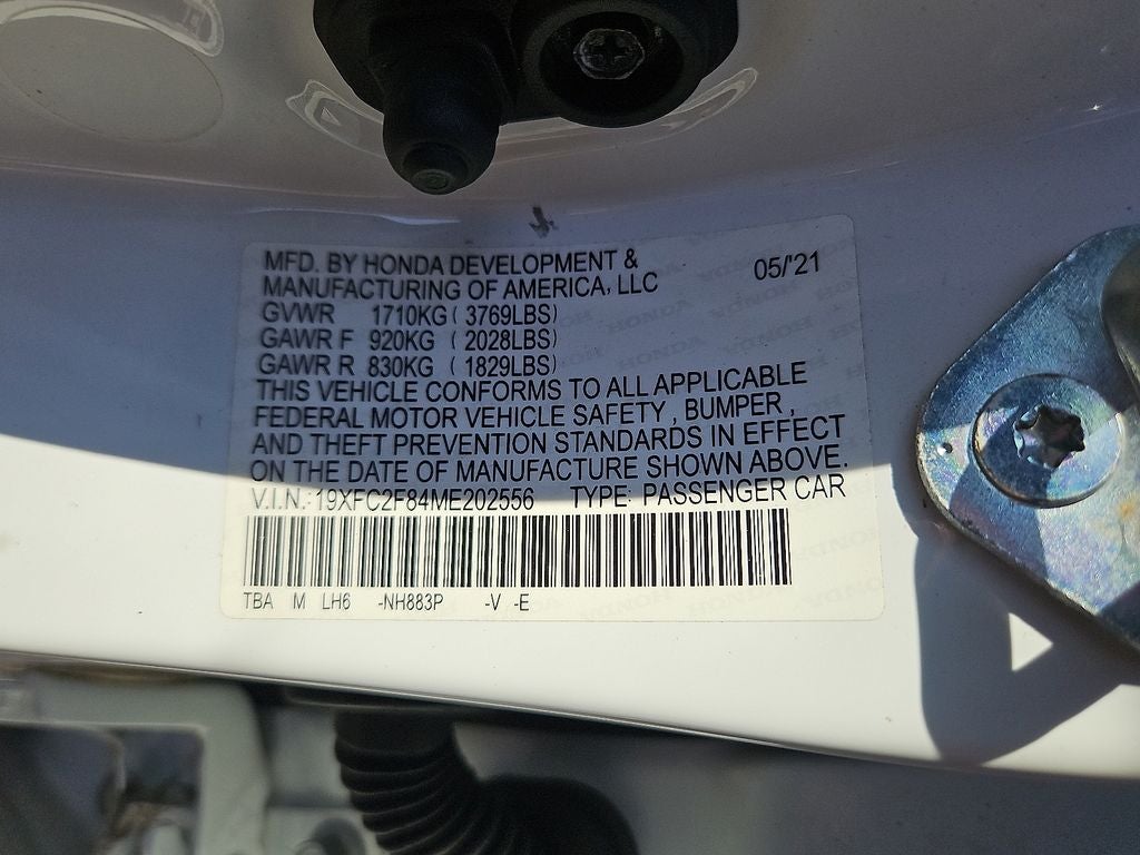 2021 Honda Civic Sport