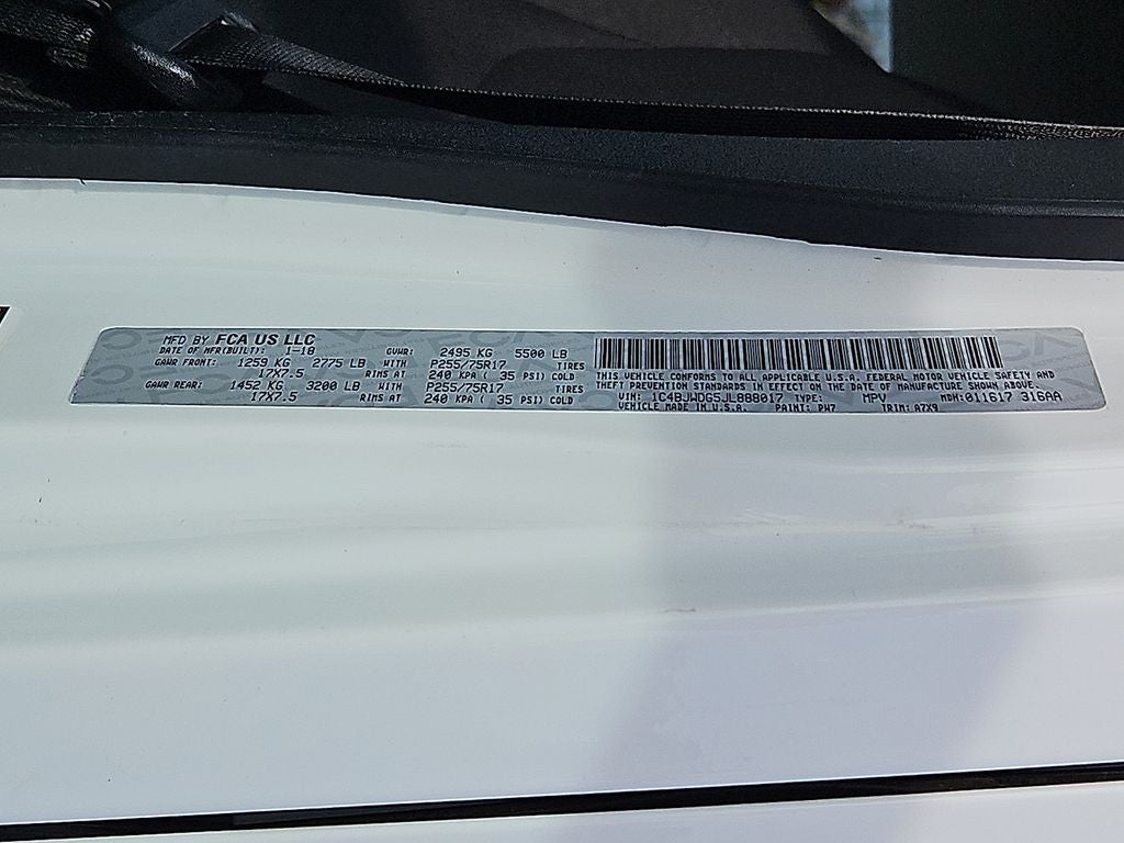 2018 Jeep Wrangler JK Sport S