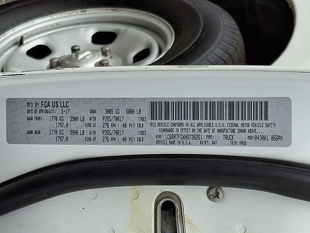 2017 RAM 1500 Tradesman