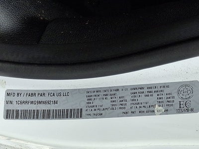 2021 RAM 1500 Big Horn