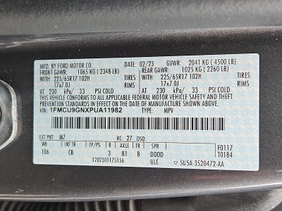 2023 Ford Escape Active