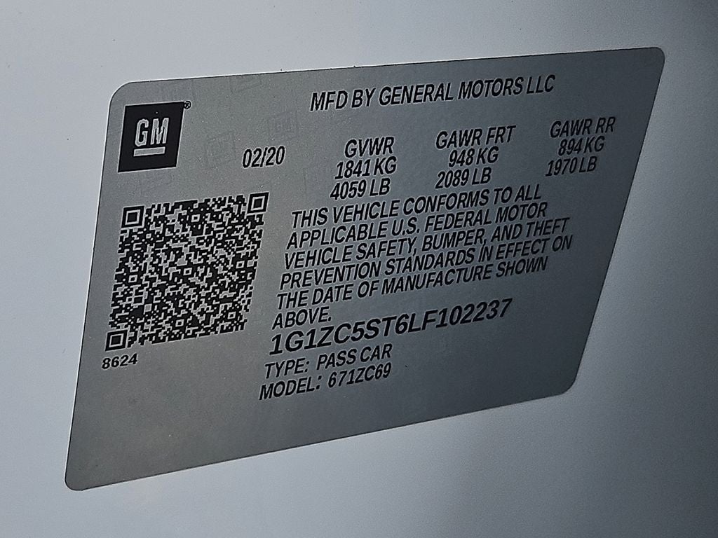 2020 Chevrolet Malibu LS