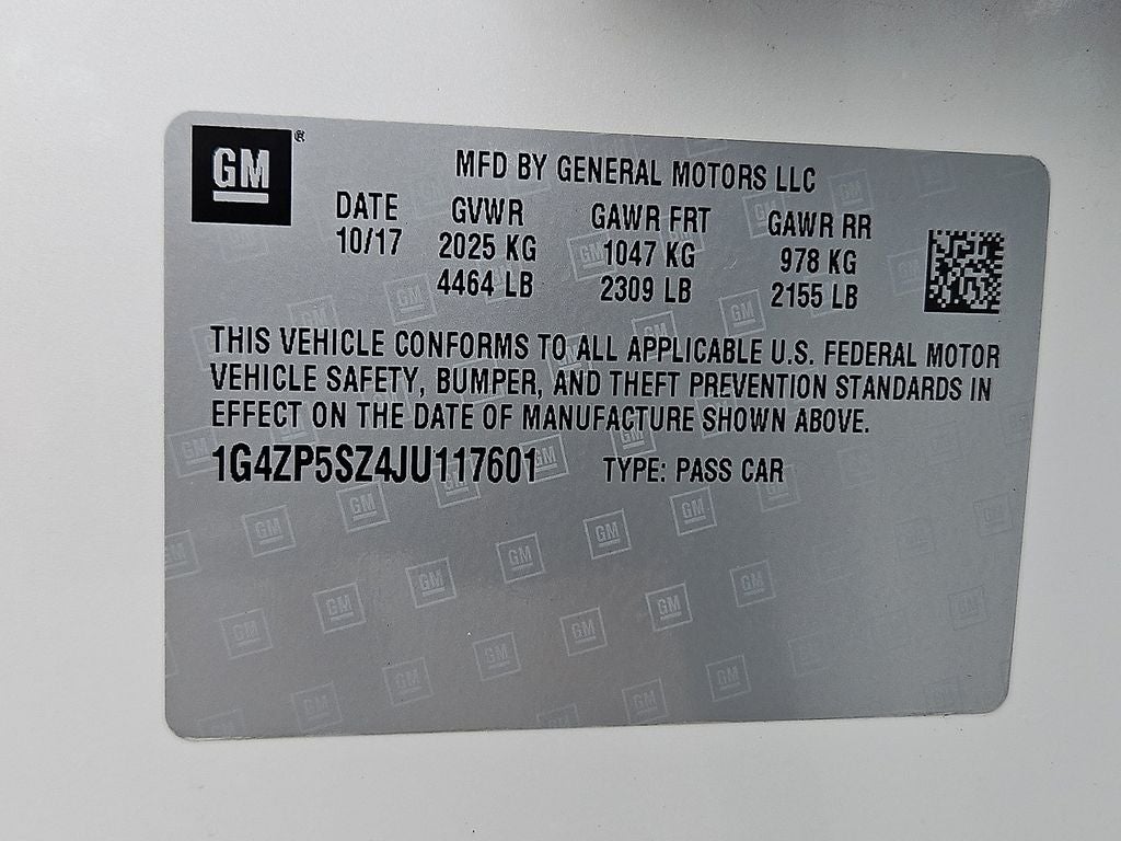 2018 Buick LaCrosse Essence