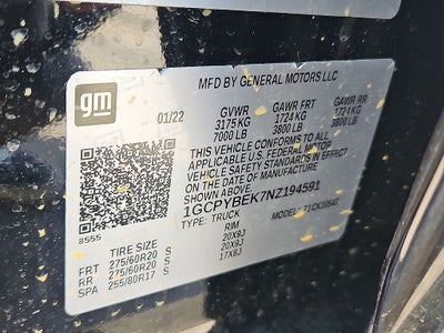 2022 Chevrolet Silverado Custom