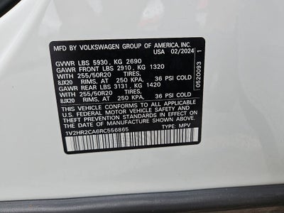 2024 Volkswagen Atlas 2.0T SE w/Technology