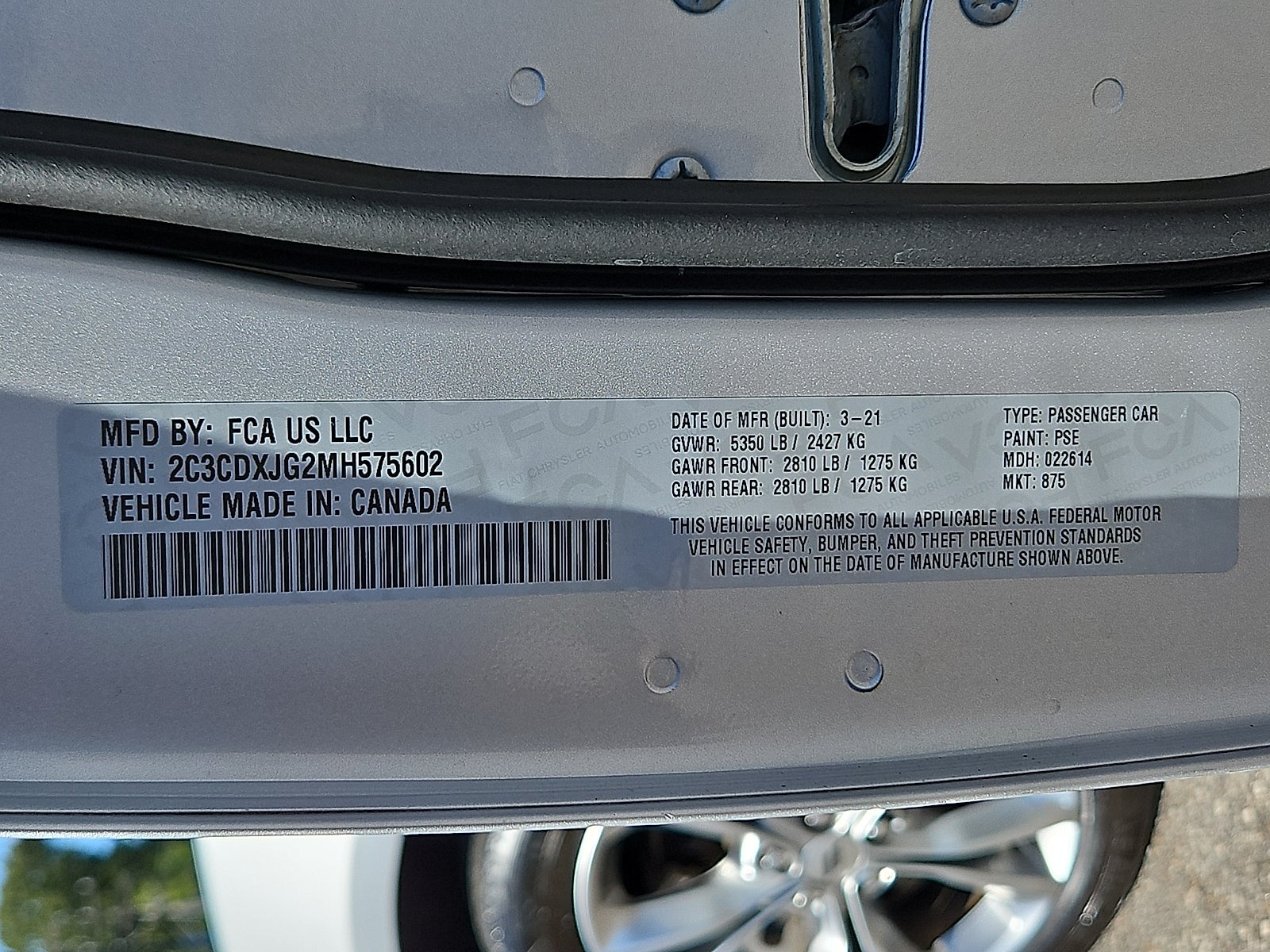 2021 Dodge Charger SXT