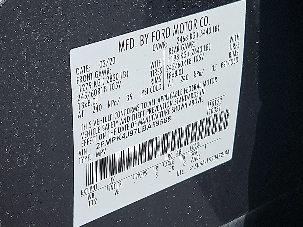 2020 Ford Edge SEL