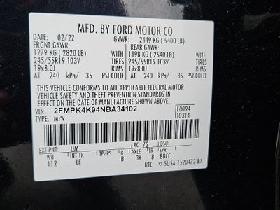 2022 Ford Edge Titanium