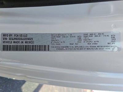 2020 RAM 1500 Classic Tradesman