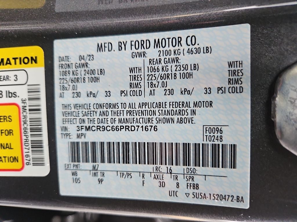 2023 Ford Bronco Sport Outer Banks