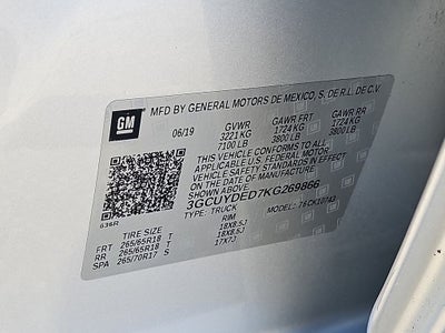 2019 Chevrolet Silverado LT