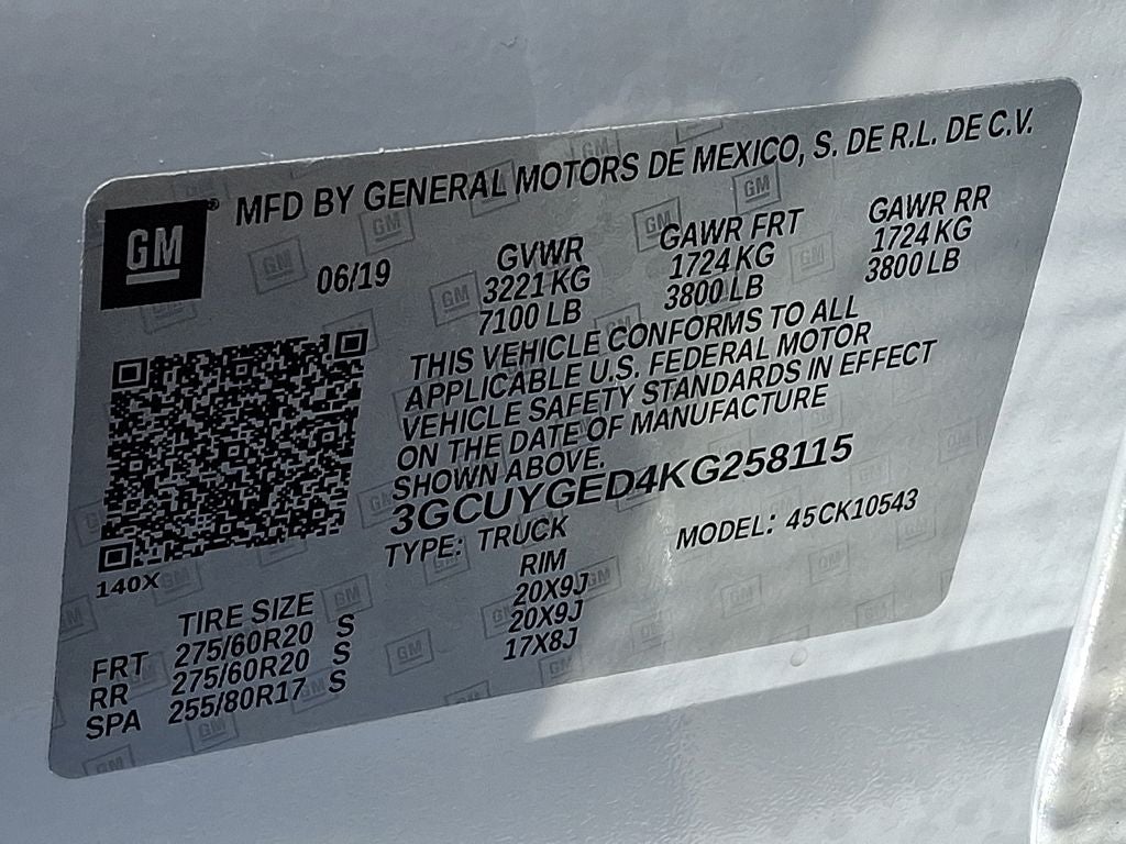 2019 Chevrolet Silverado LTZ