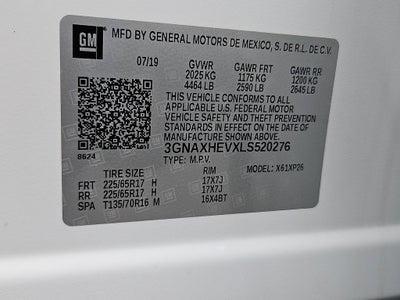2020 Chevrolet Equinox LS