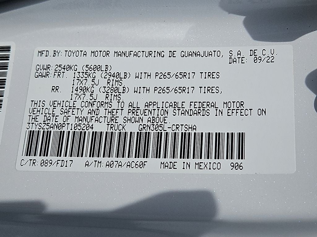 2023 Toyota Tacoma TRD Sport