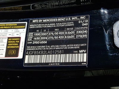 2020 Mercedes-Benz GLE SUV GLE 450 4MATIC®