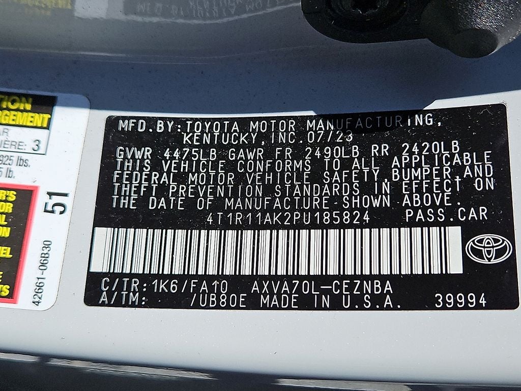 2023 Toyota Camry LE